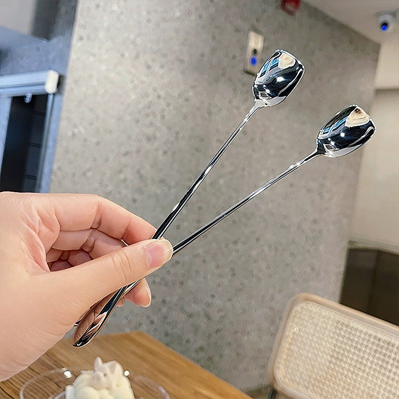 Ice Pick Pick - Cucchiaio da mescolare con manico lungo