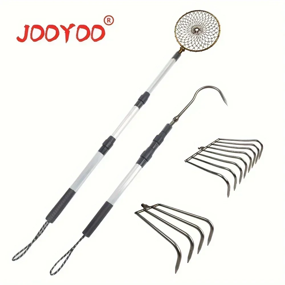 Ice Pick Pick - Canna da pesca telescopica in alluminio