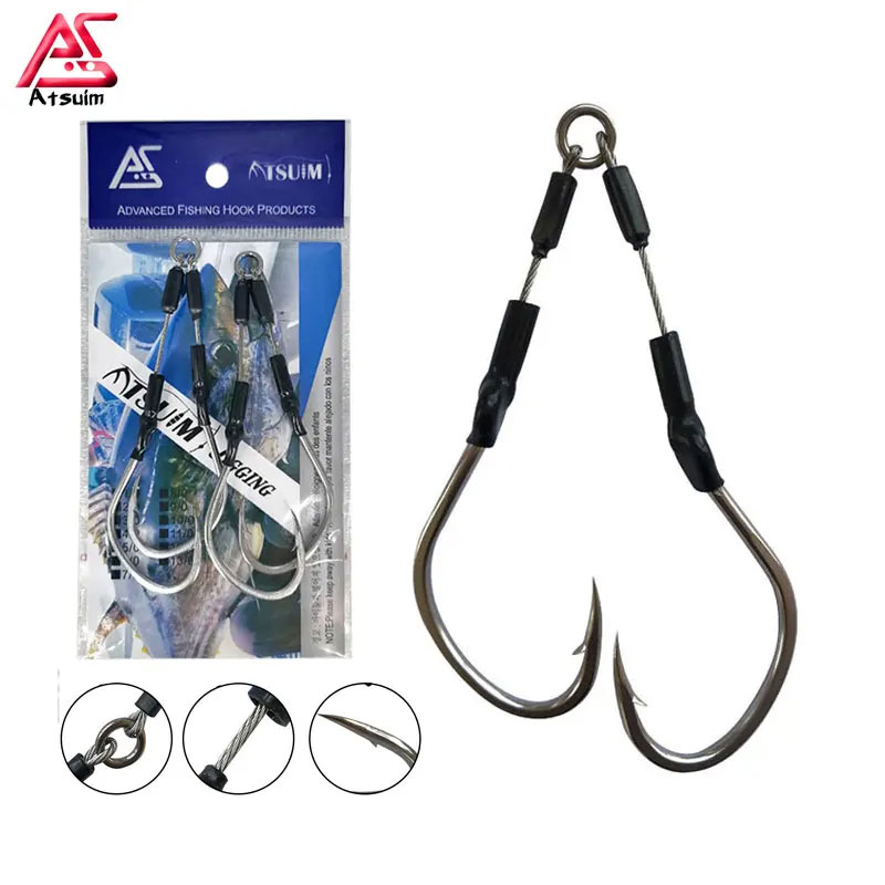 Jigger Double Sided - AS 10 paia di doppi ganci