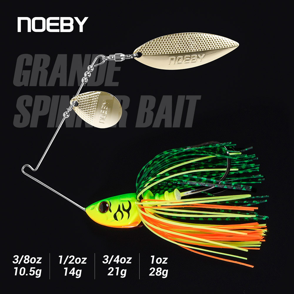 Noeby Spinnerbait 10.5g 14g 21 - Jigger Double Sided recensione e prezzo