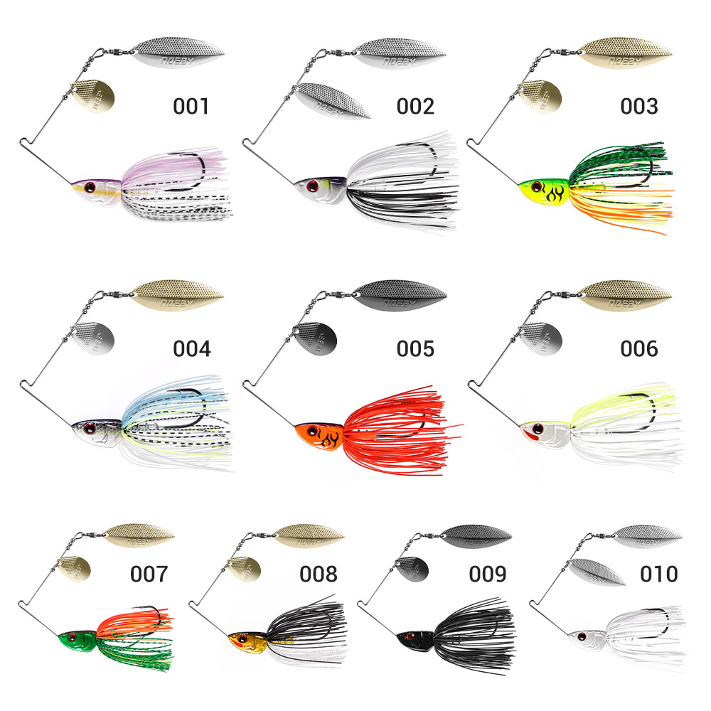 Noeby Spinnerbait 10.5g 14g 21 - Jigger Double Sided recensione e prezzo