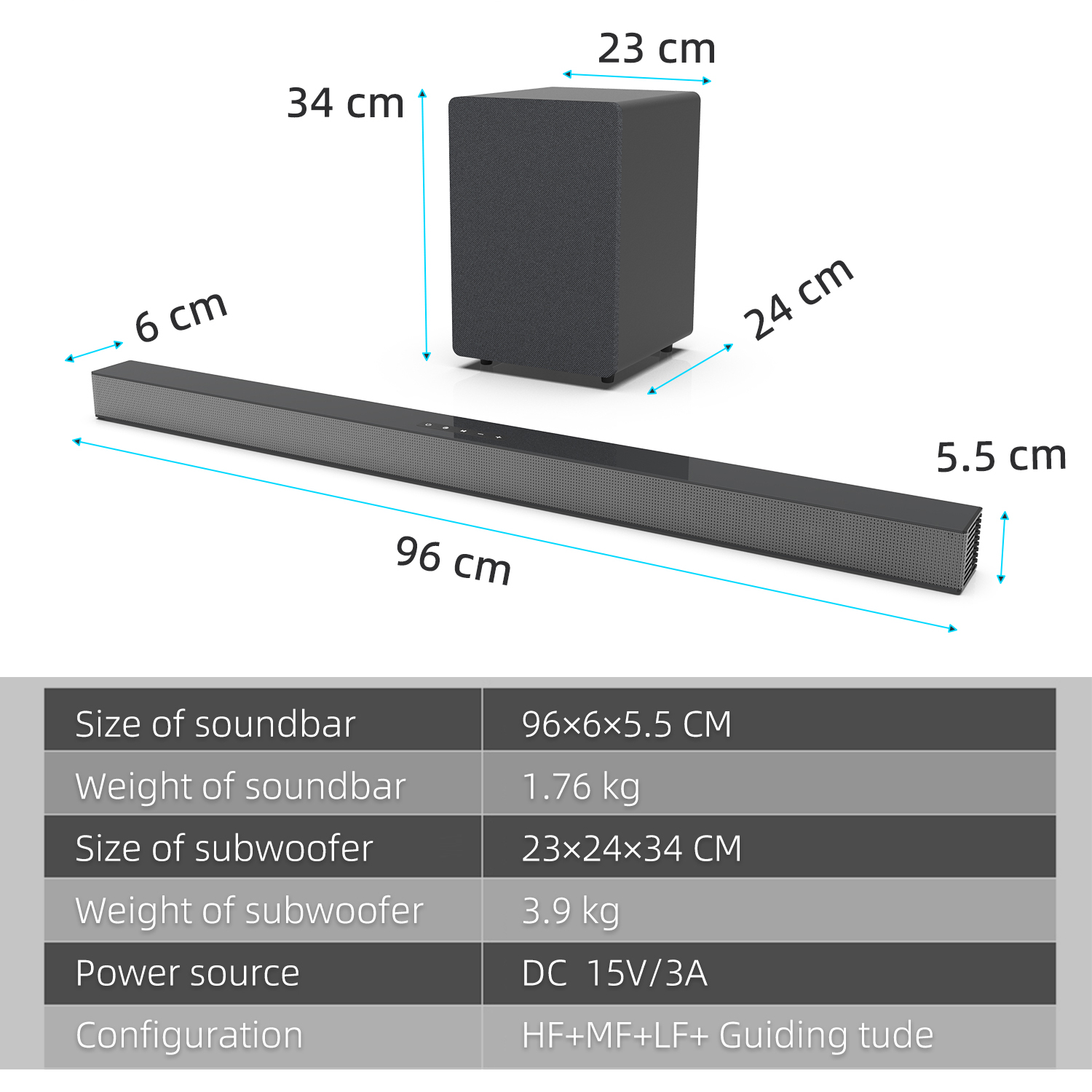 Barra audio TV da 84 W con sub - Home Bar And Theater recensione e prezzo