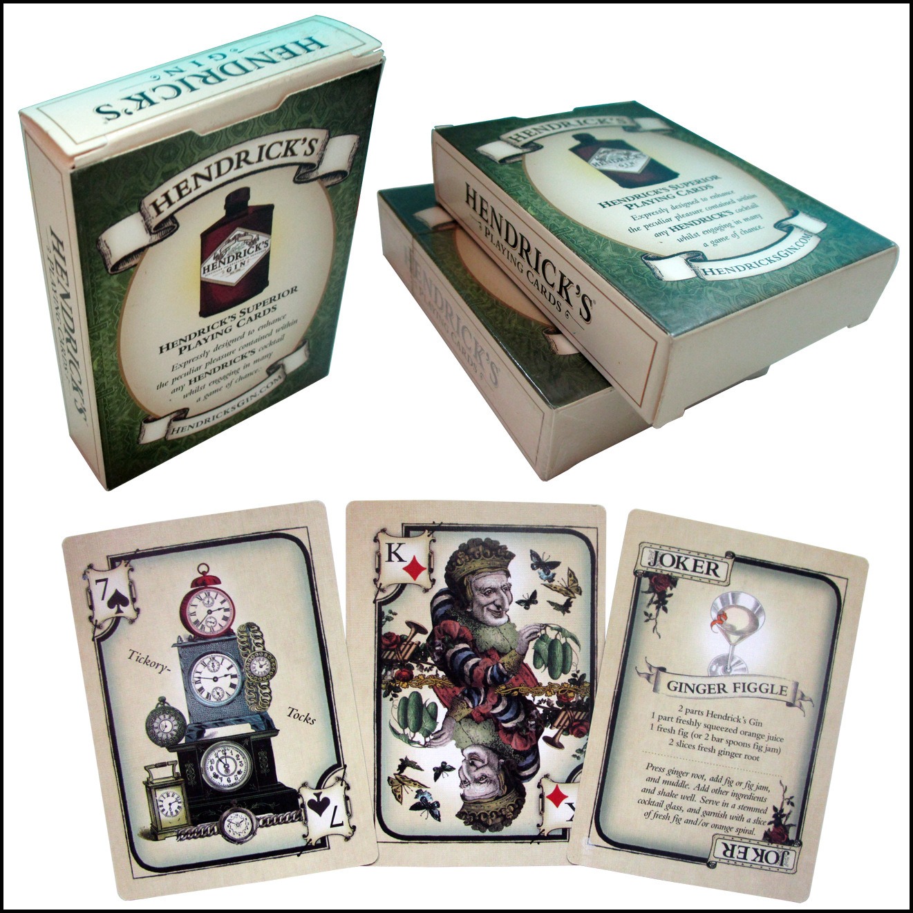 Mazzo di carte da gioco Hendri - Cocktail Recipe Book recensione e prezzo