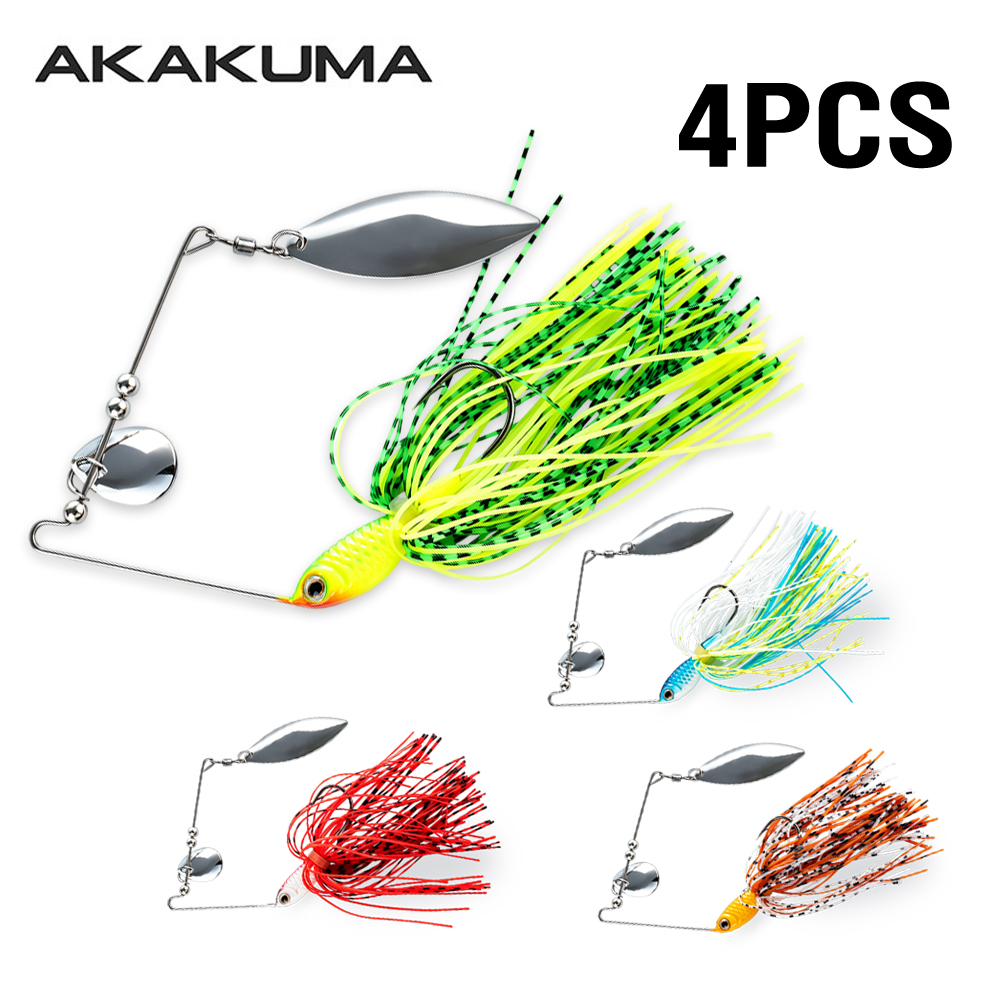 4 pz. Spinnerbait da 18g con d - Jigger Double Sided recensione e prezzo