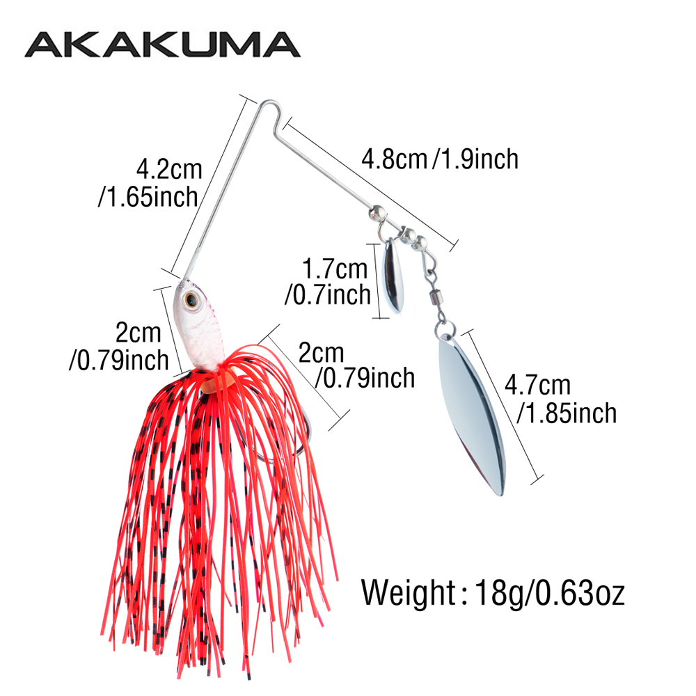 4 pz. Spinnerbait da 18g con d - Jigger Double Sided recensione e prezzo