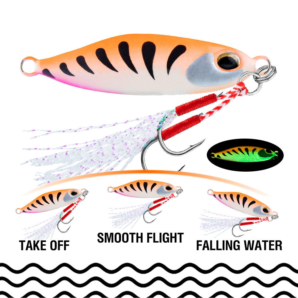 5 pezzi Jig Bait 7G/10G/15G/20 - Jigger Double Sided recensione e prezzo