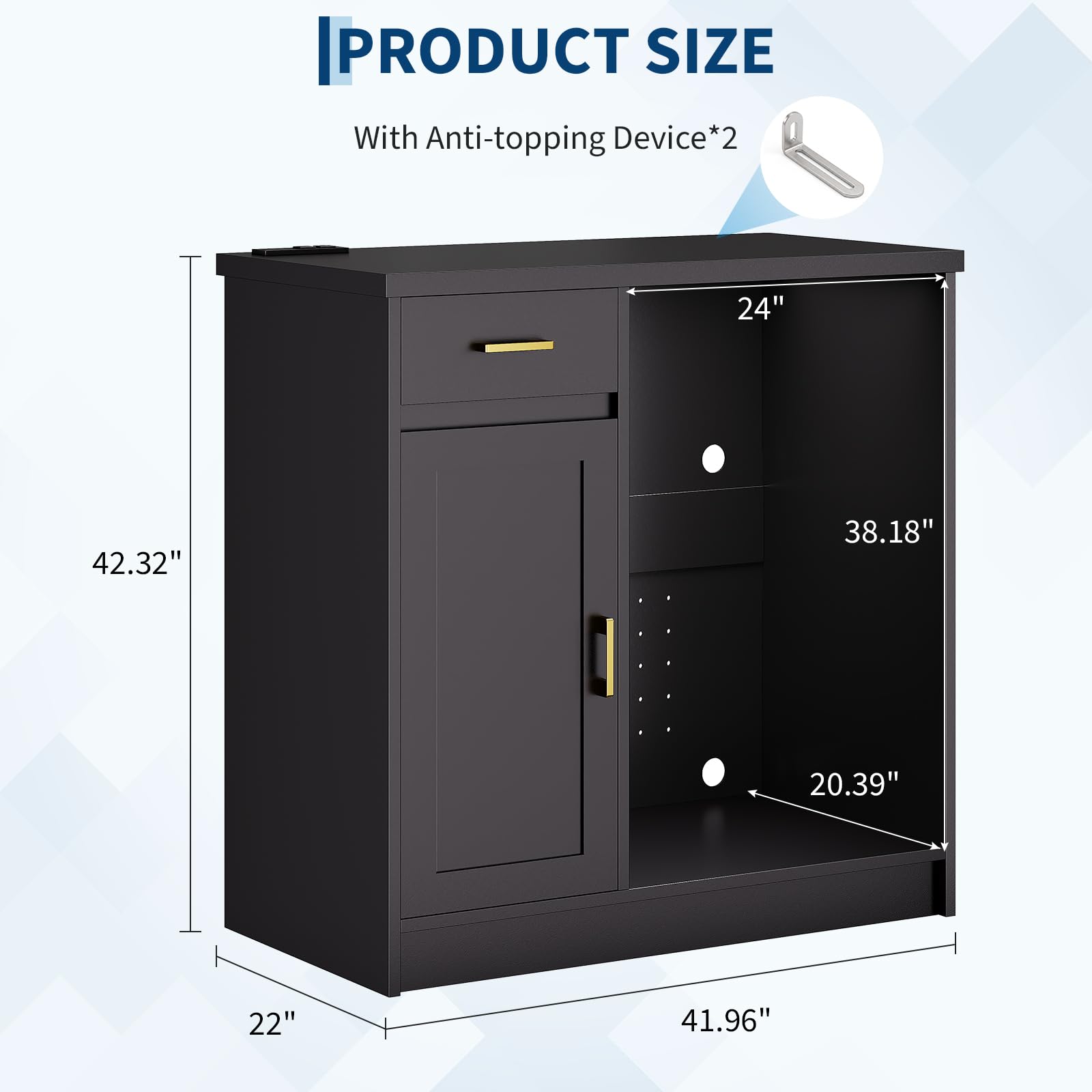 Mobile Bar da 42 Pollici per F - Home Bar And Fridge recensione e prezzo