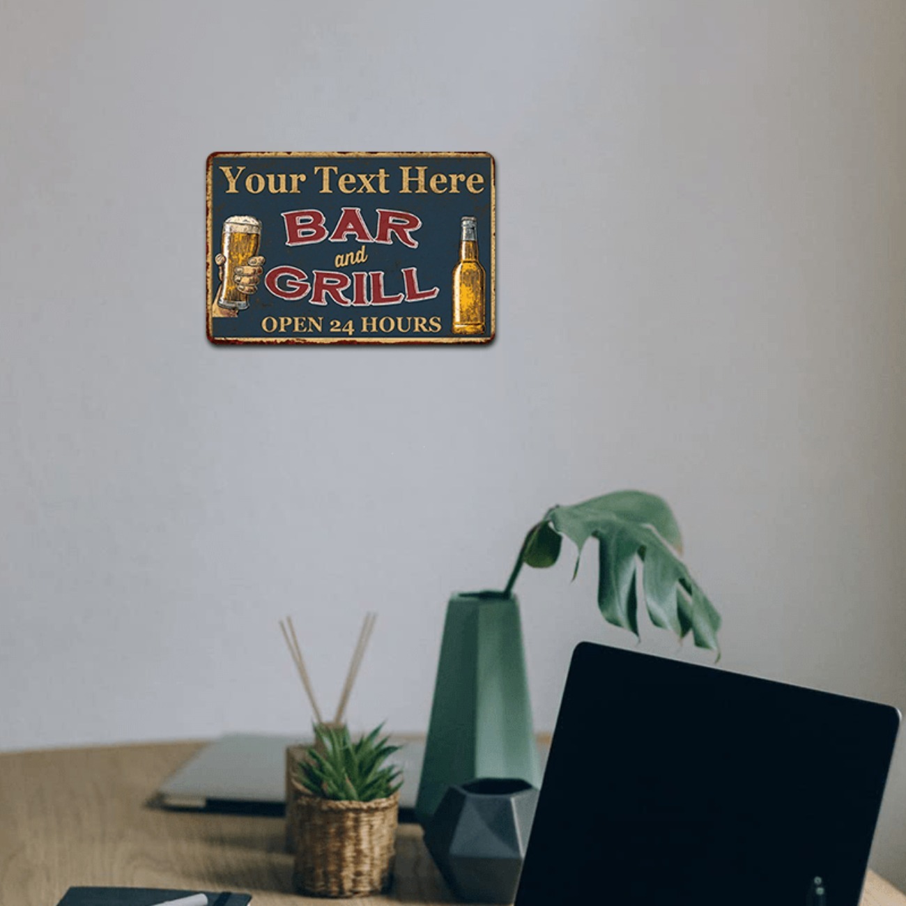 Insegna in Alluminio Personali - Home Bar Signs recensione e prezzo