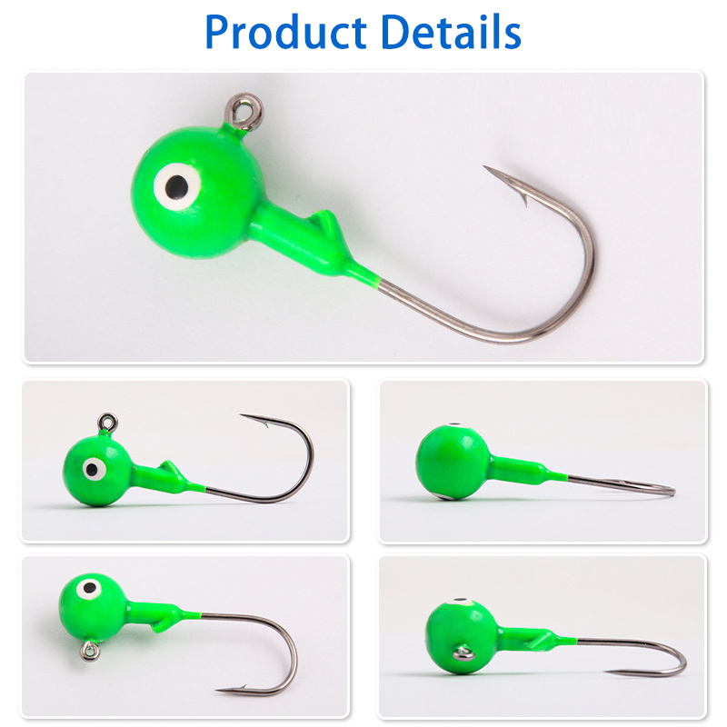 60 pz/borsa Lead Jig Heads ami - Jigger Double Sided recensione e prezzo